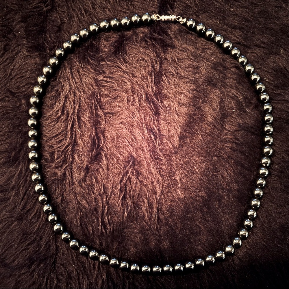 Grey Pearl Necklace